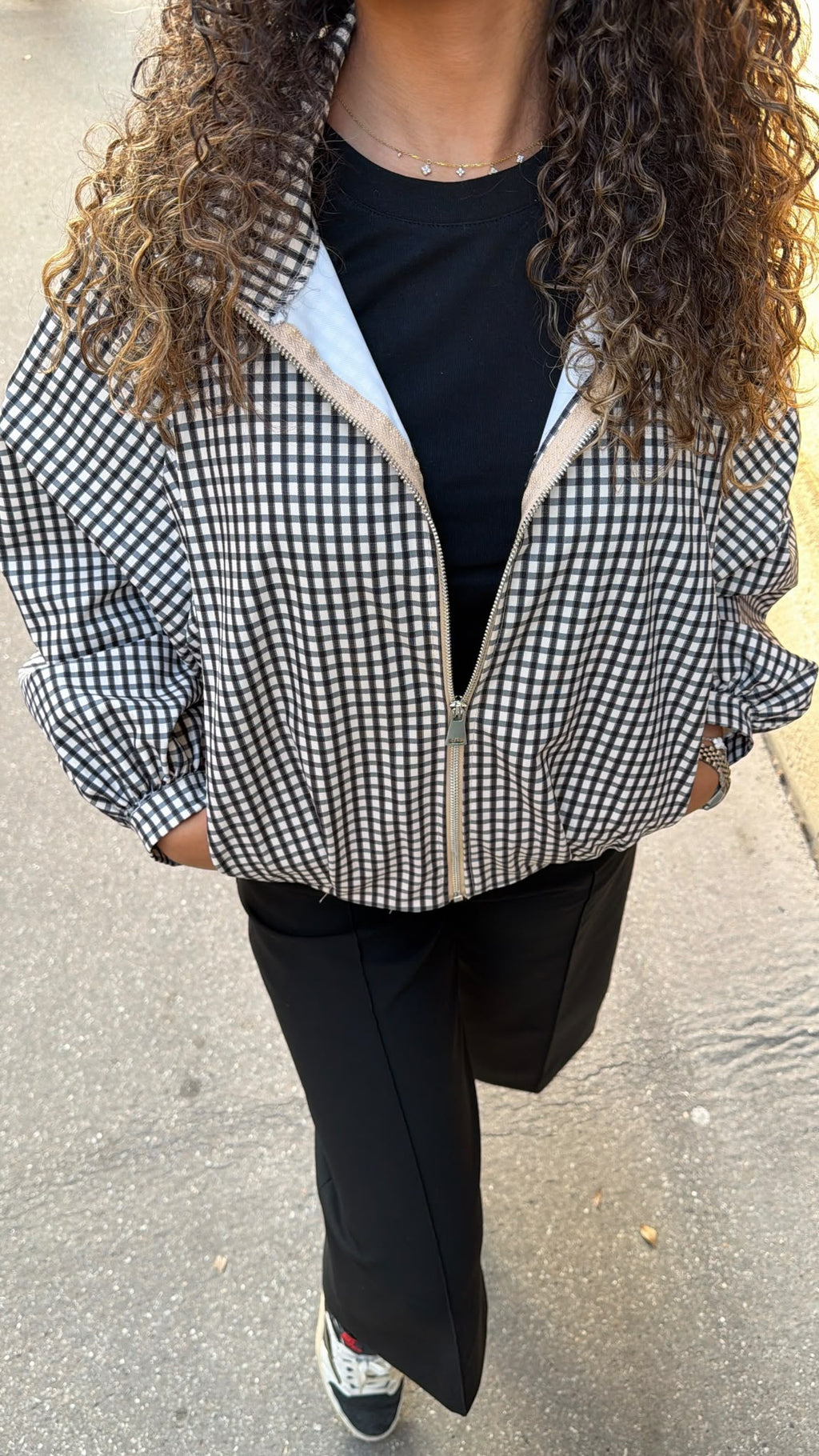 Veste Mila – Carreaux