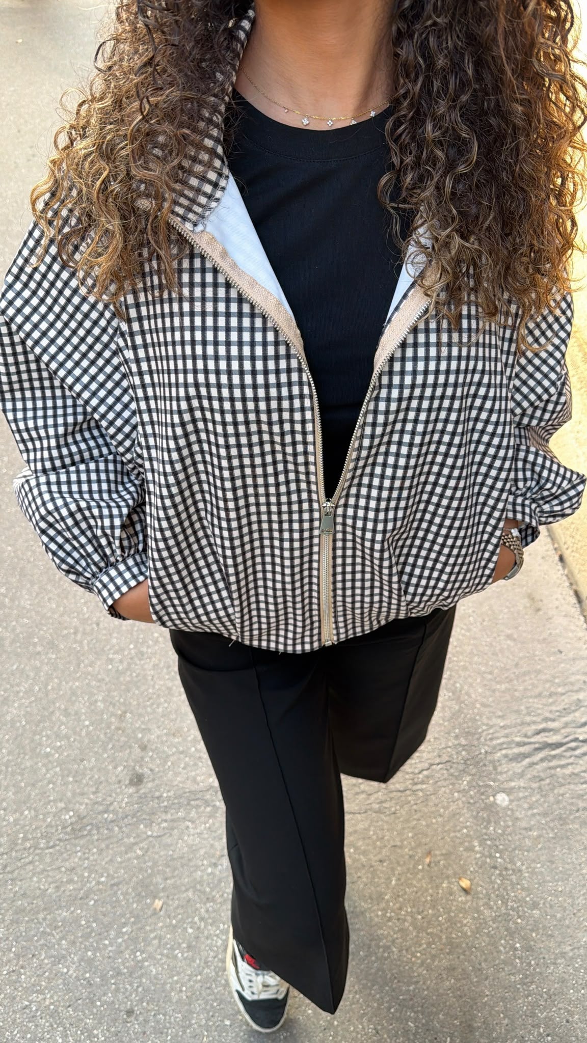 Veste Mila – Carreaux