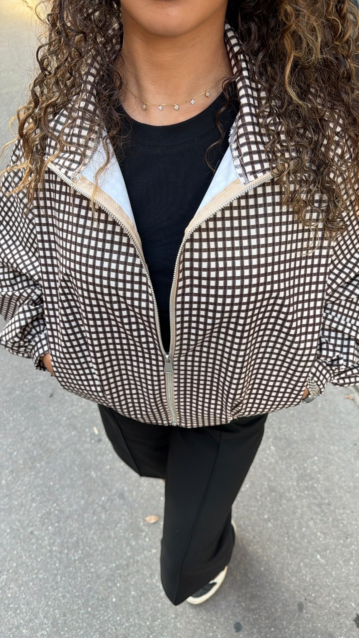 Veste Mila – Carreaux
