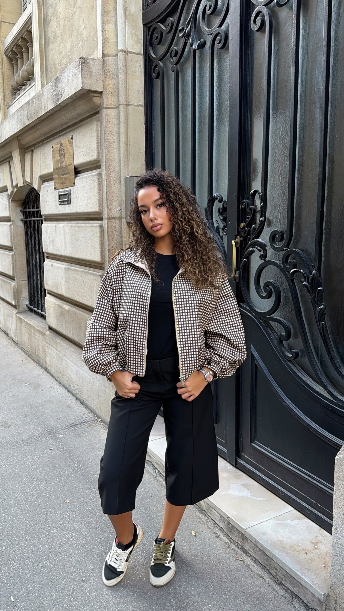 Veste Mila – Carreaux