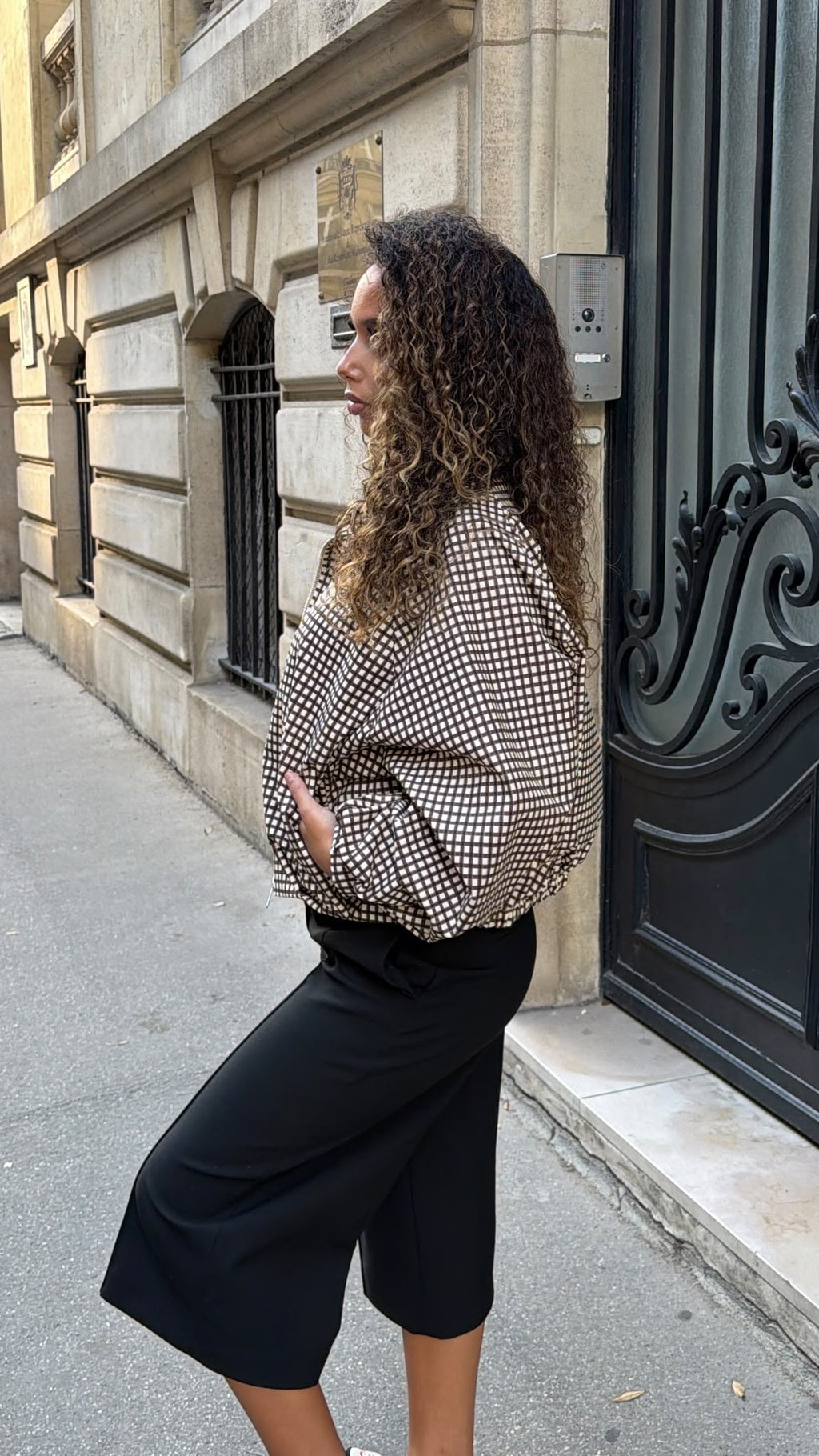 Veste Mila – Carreaux