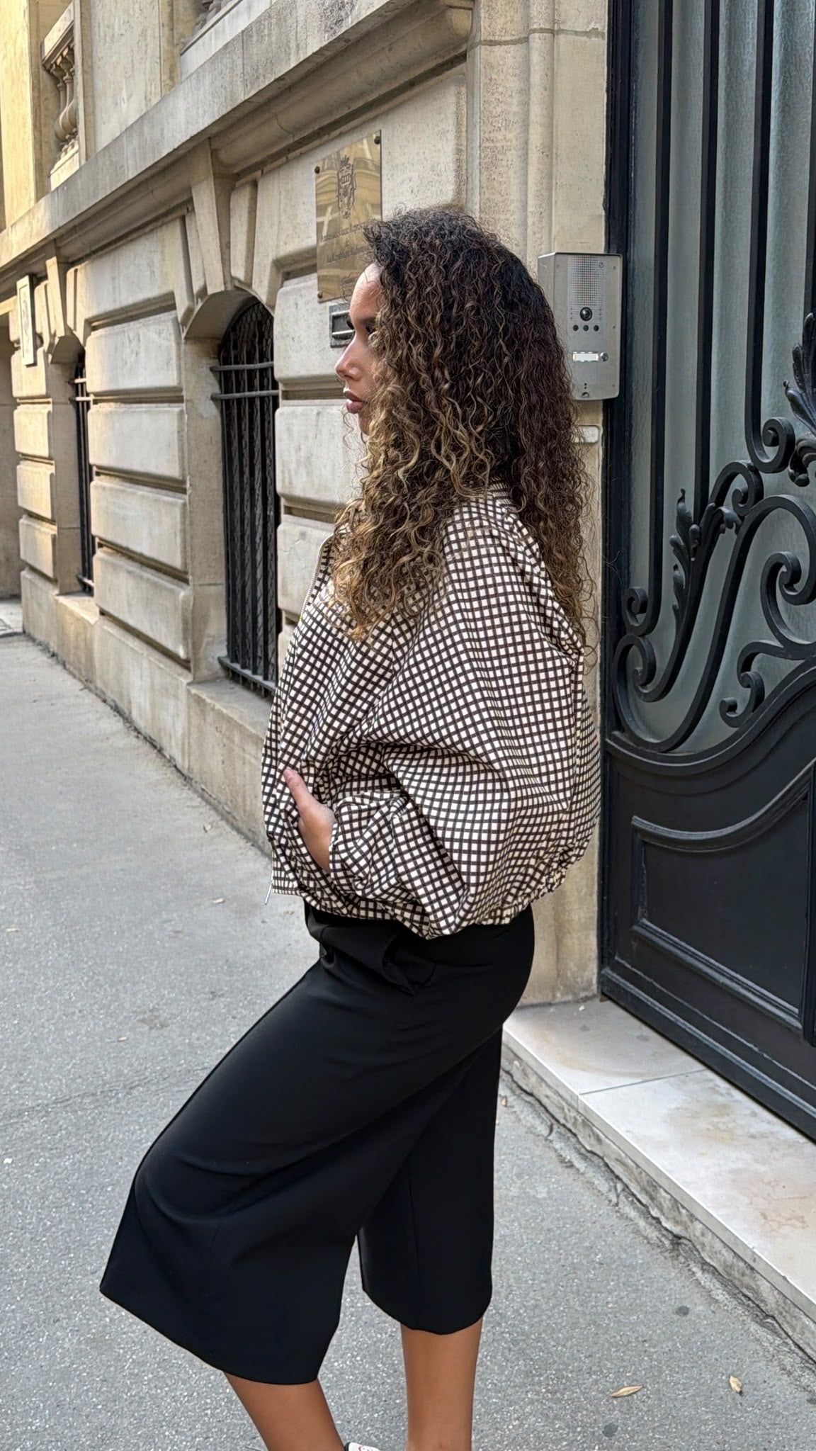 Veste Mila – Carreaux