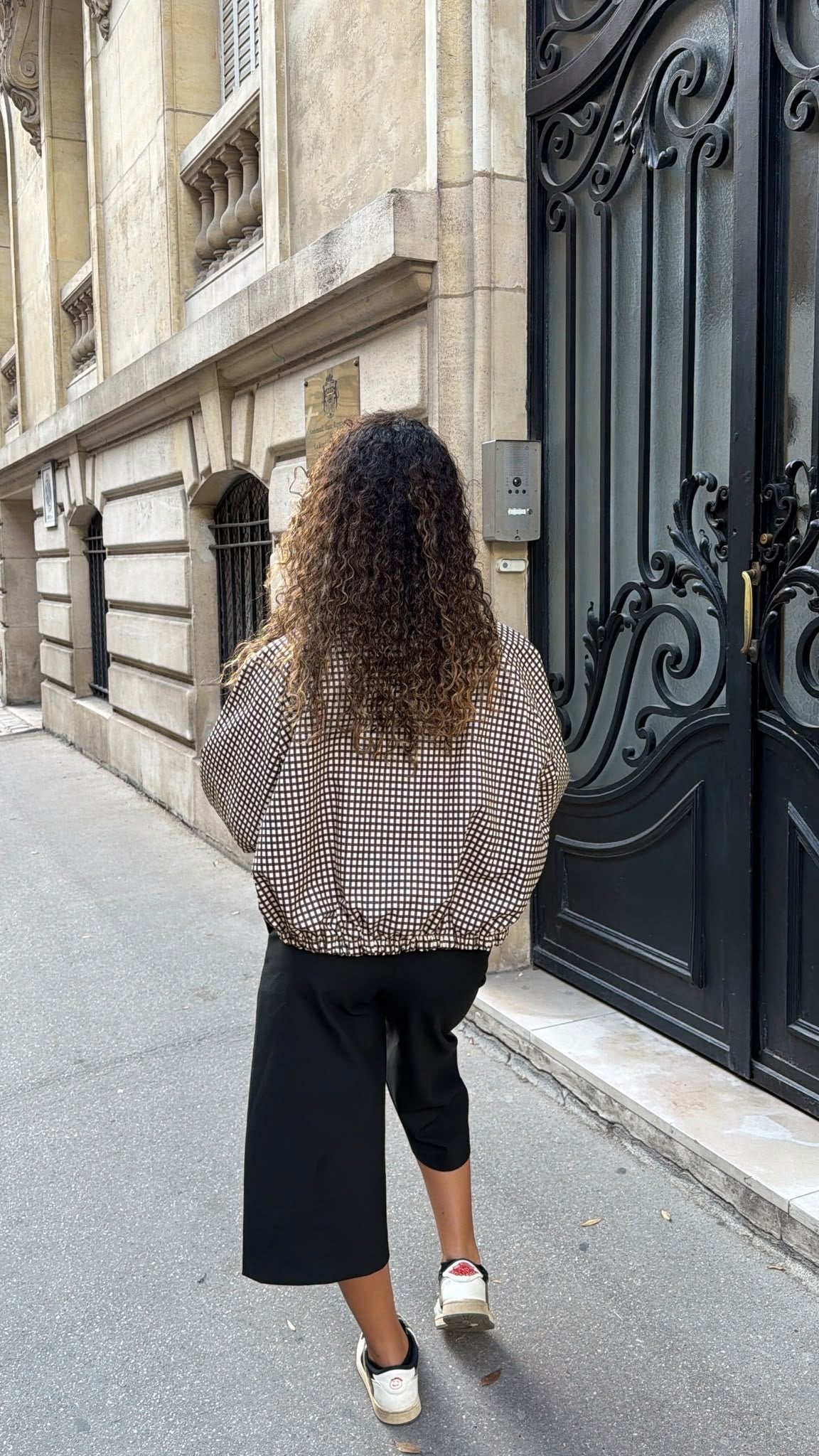 Veste Mila – Carreaux