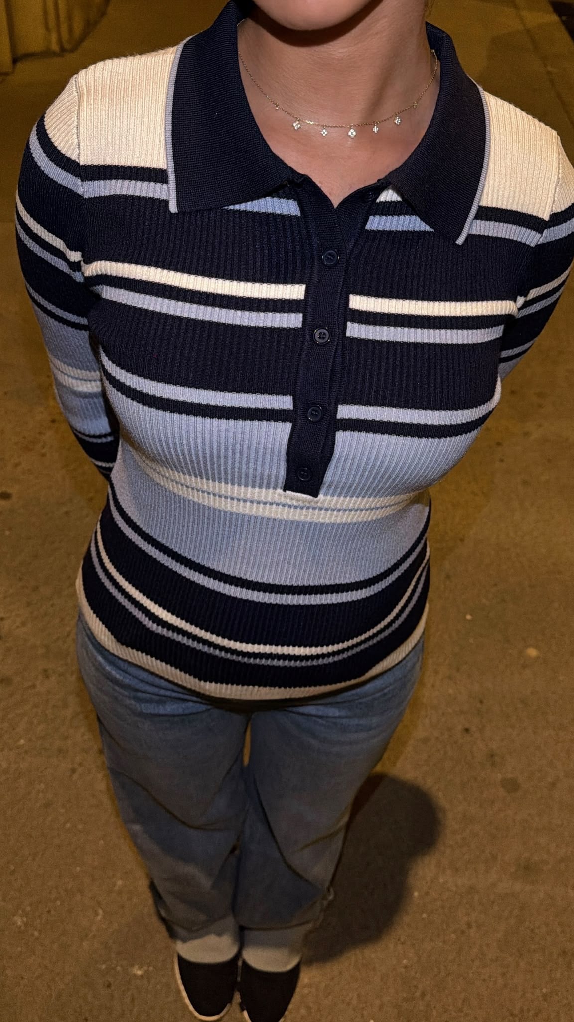 Pull Rayé Bleu – Lyna