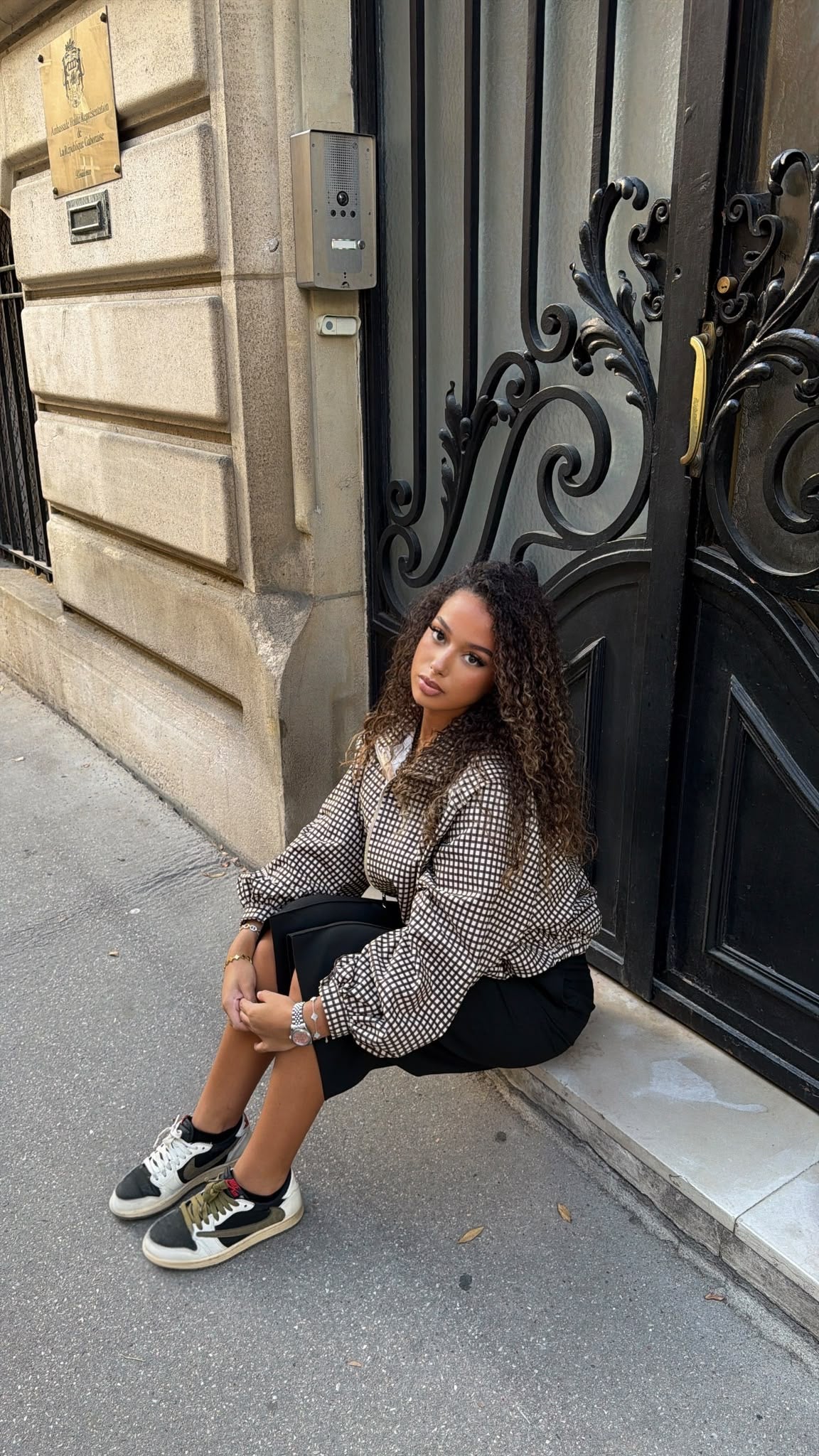 Veste Mila – Carreaux